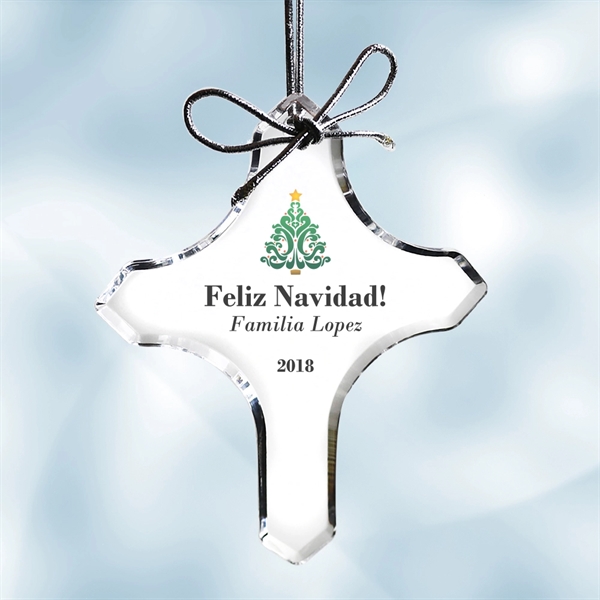 3 /16" thick color imprinted ornament made of acrylic in the... from ASI 47791 Best Deal Awards