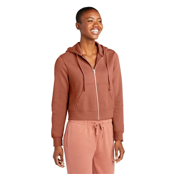 District Women's V.I.T. Fleece Full-Zip Hoodie... from ASI 84863 SanMar