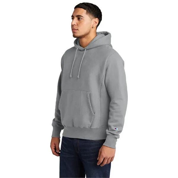 Champion Reverse Weave Garment-Dyed Hooded Sweatshirt.... from ASI 84863 SanMar