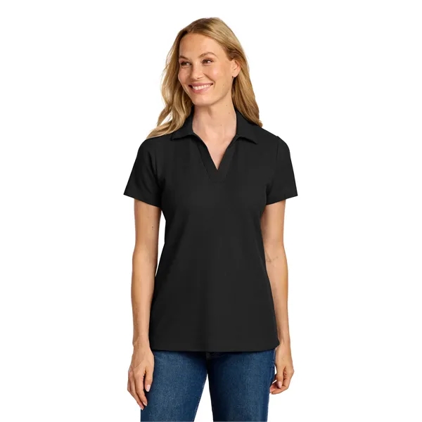 Port Authority Ladies C-FREE Cotton Blend Pique Polo... from ASI 84863 SanMar