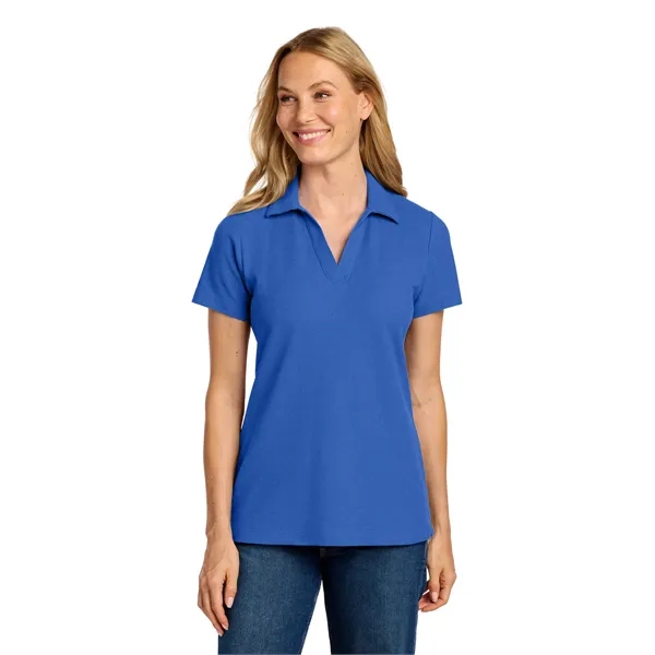 Port Authority Ladies C-FREE Cotton Blend Pique Polo... from ASI 84863 SanMar