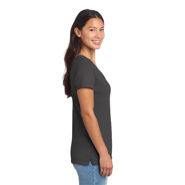 Port & Company Ladies Beach Wash Garment-Dyed V-Neck Tee... from ASI 84863 SanMar