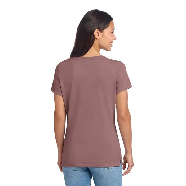 Port & Company Ladies Beach Wash Garment-Dyed V-Neck Tee... from ASI 84863 SanMar