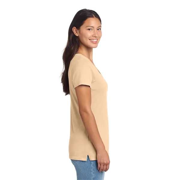 Port & Company Ladies Beach Wash Garment-Dyed V-Neck Tee... from ASI 84863 SanMar