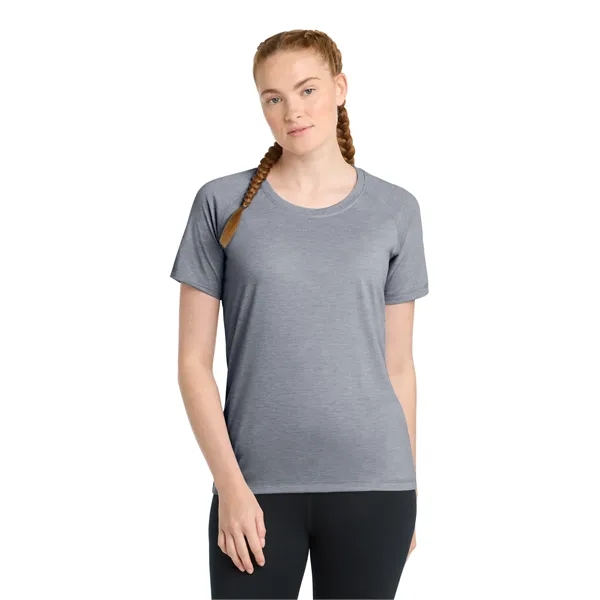 Sport-Tek Ladies PosiCharge Tri-Blend Wicking Scoop Neck ...... from ASI 84863 SanMar