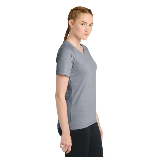 Sport-Tek Ladies PosiCharge Tri-Blend Wicking Scoop Neck ...... from ASI 84863 SanMar