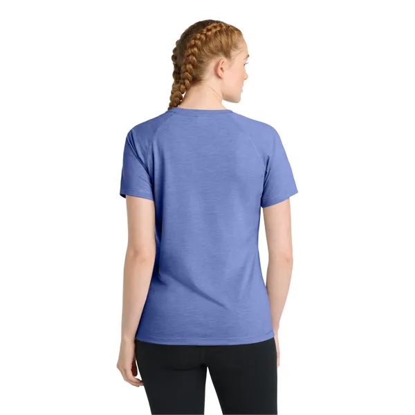 Sport-Tek Ladies PosiCharge Tri-Blend Wicking Scoop Neck ...... from ASI 84863 SanMar