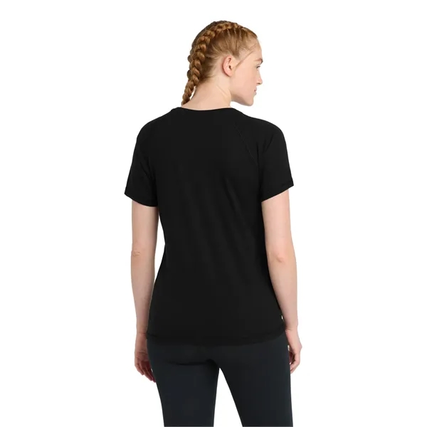 Sport-Tek Ladies PosiCharge Tri-Blend Wicking Scoop Neck ...... from ASI 84863 SanMar