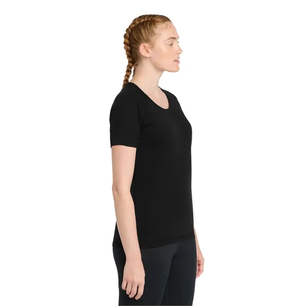 Sport-Tek Ladies PosiCharge Tri-Blend Wicking Scoop Neck ...... from ASI 84863 SanMar