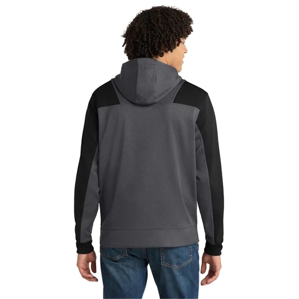 Sport-Tek Tech Fleece Colorblock 1/4-Zip Hooded Sweatshirt.... from ASI 84863 SanMar
