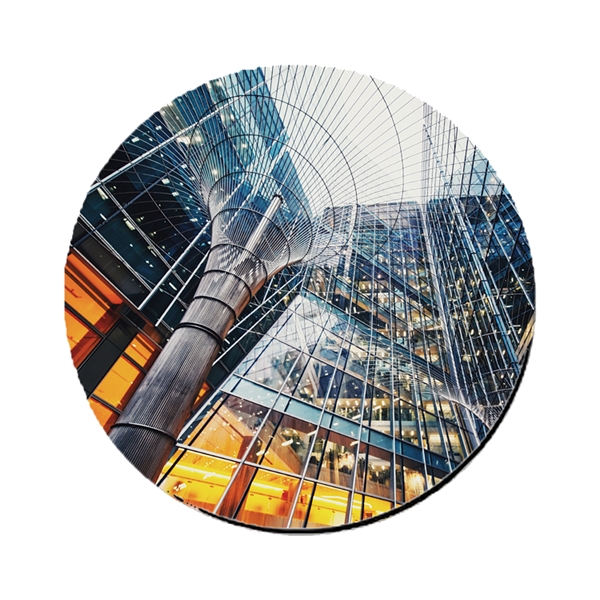 Full Color Round Coasters - Promote Your Brand and Protect Your... from ASI 67557 LimeLight Ent