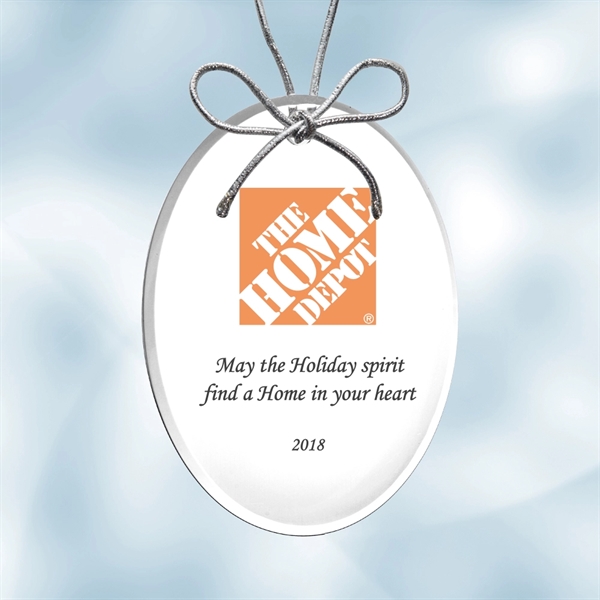3 /16" thick color imprinted ornament made of acrylic in the... from ASI 47791 Best Deal Awards