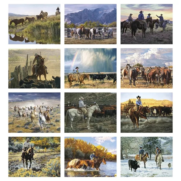 American West by Tim Cox... from ASI 40480 Koozie Group / Norwood Triumph Calendar