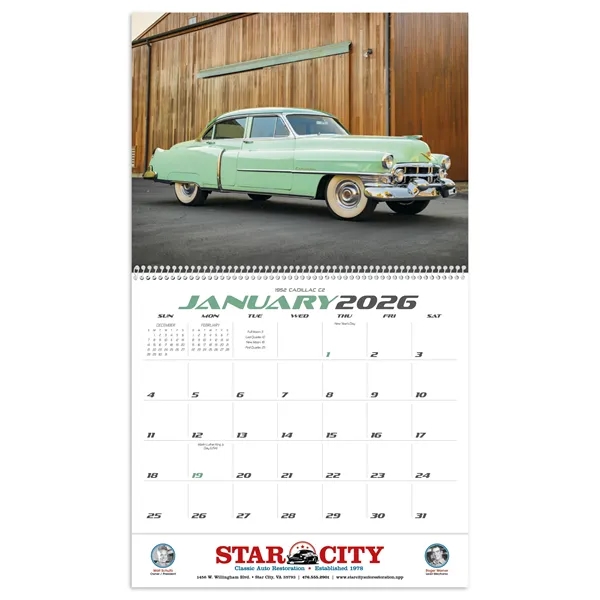 Classic Cars... from ASI 40480 Koozie Group / Norwood Triumph Calendar