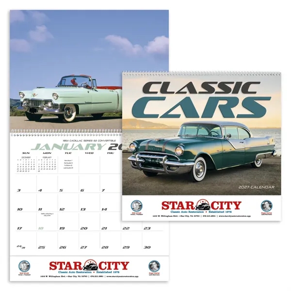 Classic Cars... from ASI 40480 Koozie Group / Norwood Triumph Calendar