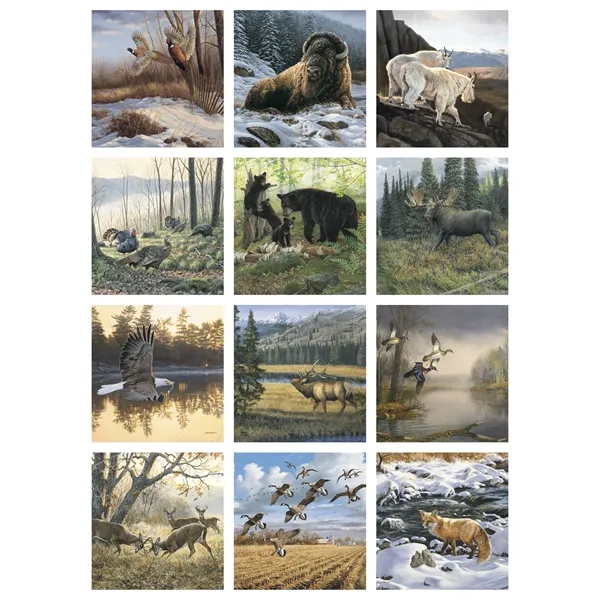 Wildlife Art... from ASI 40480 Koozie Group / Norwood Triumph Calendar