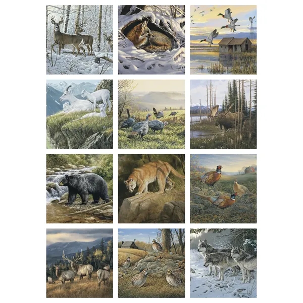 Wildlife Art... from ASI 40480 Koozie Group / Norwood Triumph Calendar