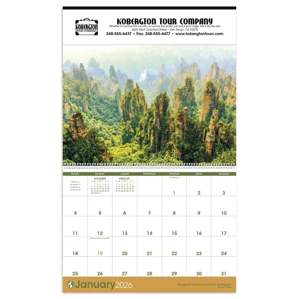 World Scenic... from ASI 40480 Koozie Group / Norwood Triumph Calendar