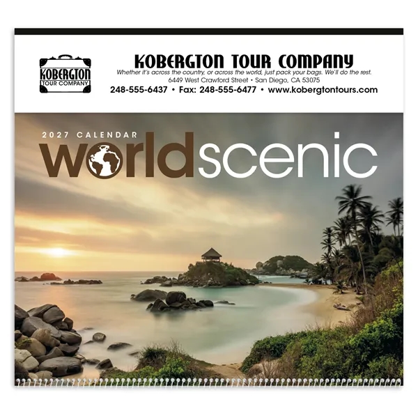 World Scenic... from ASI 40480 Koozie Group / Norwood Triumph Calendar