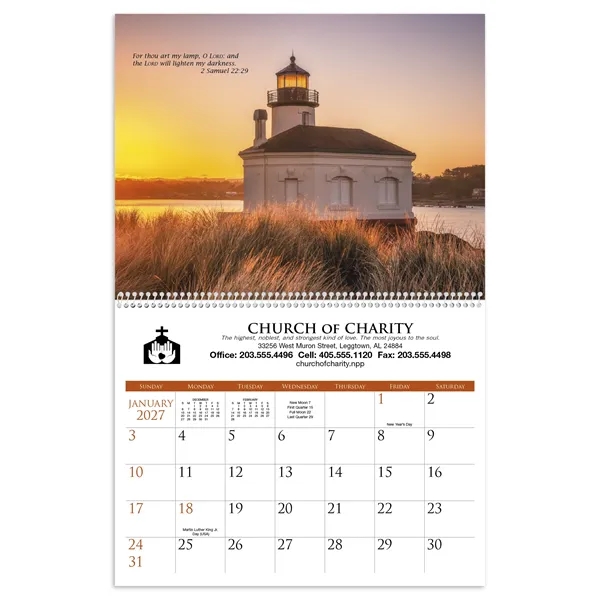 Bible Passages... from ASI 40480 Koozie Group / Norwood Triumph Calendar