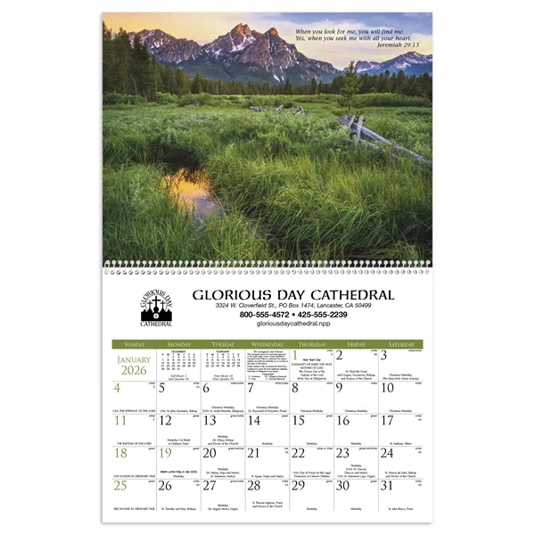 Catholic Scenic... from ASI 40480 Koozie Group / Norwood Triumph Calendar