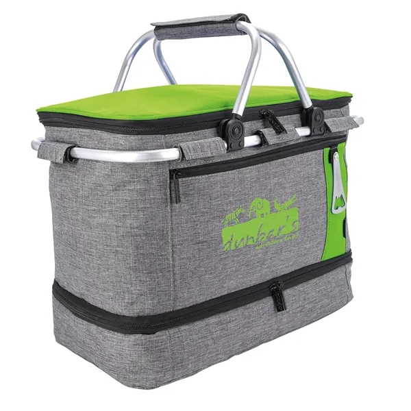Koozie® Collapsible Jumbo Picnic Basket... from ASI 40480 Koozie Group