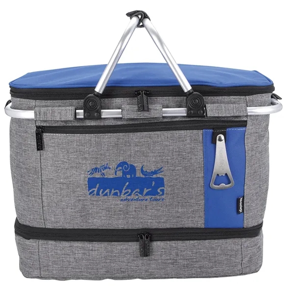 Koozie® Collapsible Jumbo Picnic Basket... from ASI 40480 Koozie Group