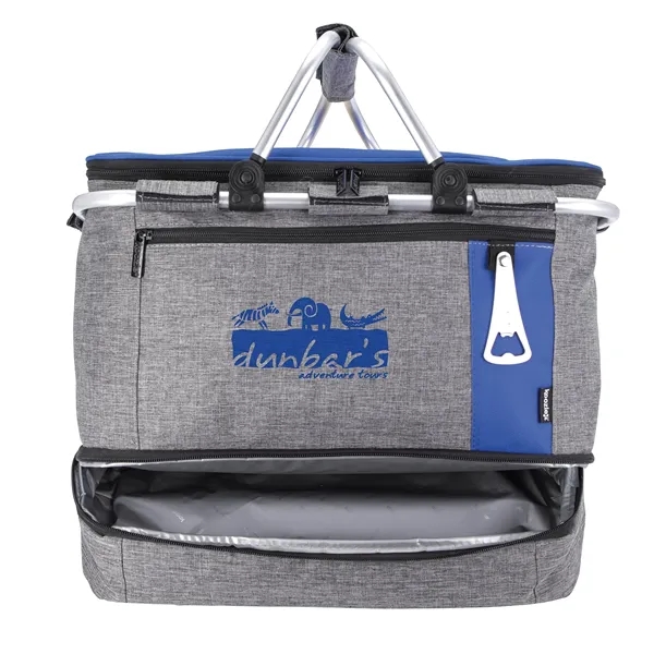 Koozie® Collapsible Jumbo Picnic Basket... from ASI 40480 Koozie Group