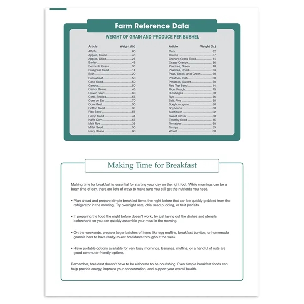 Farm Pocket... from ASI 40480 Koozie Group / Norwood Triumph Calendar