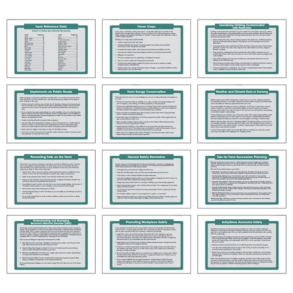 Farm Pocket... from ASI 40480 Koozie Group / Norwood Triumph Calendar