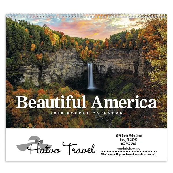 Beautiful America Pocket... from ASI 40480 Koozie Group / Norwood Triumph Calendar