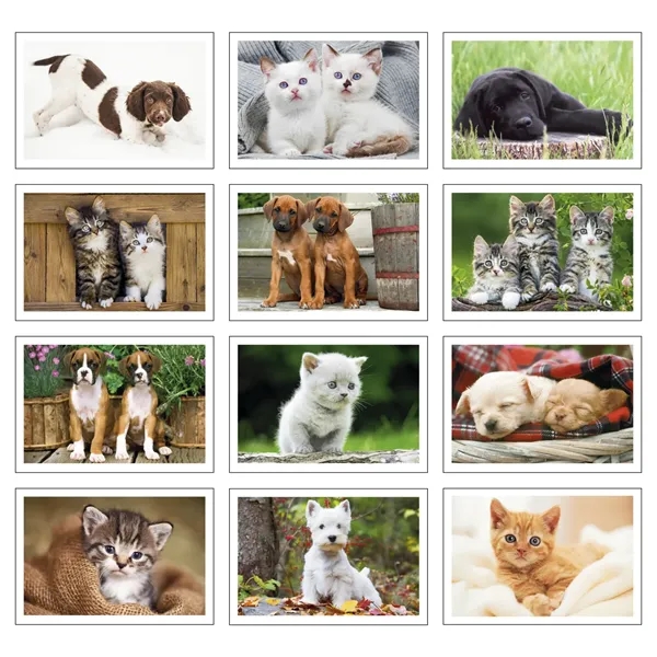 Puppies & Kittens Pocket... from ASI 40480 Koozie Group / Norwood Triumph Calendar