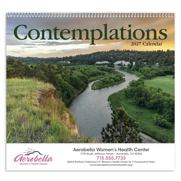 Contemplations Appointment Calendar - Spiral... from ASI 40480 Koozie Group / HotLine®