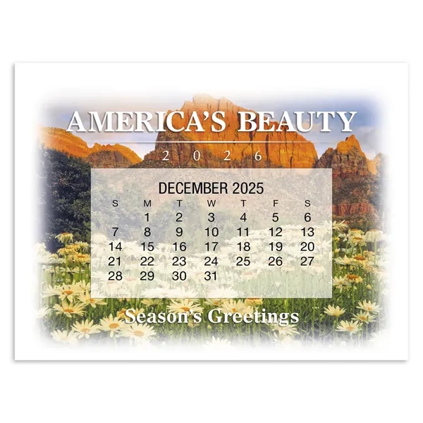 America's Beauty Desk... from ASI 40480 Koozie Group / Norwood Triumph Calendar