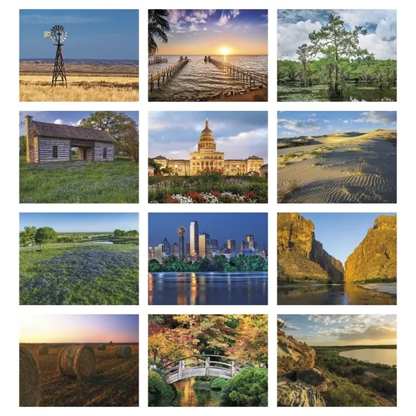 Texas Appointment Calendar - Spiral... from ASI 40480 Koozie Group / HotLine®