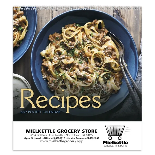 Recipe Pocket Calendar... from ASI 40480 Koozie Group / HotLine®