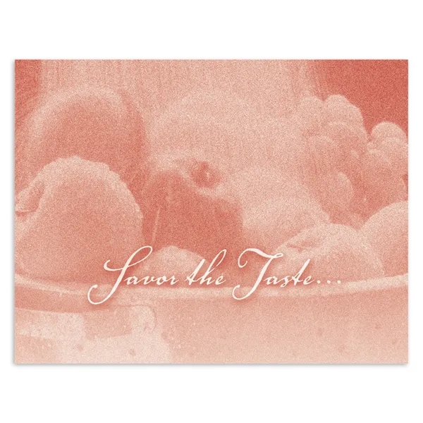 8 x 13 2024 recipe calendar on #50 paper.... from ASI 40480 Koozie Group / Norwood Triumph Calendar