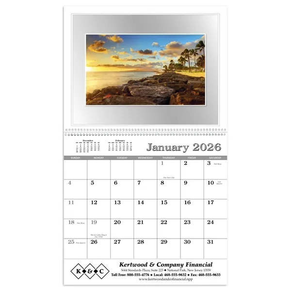 Memo Appointment with Picture... from ASI 40480 Koozie Group / Norwood Triumph Calendar