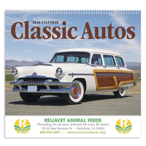 Classic Autos - Spiral... from ASI 40480 Koozie Group / Norwood Triumph Calendar