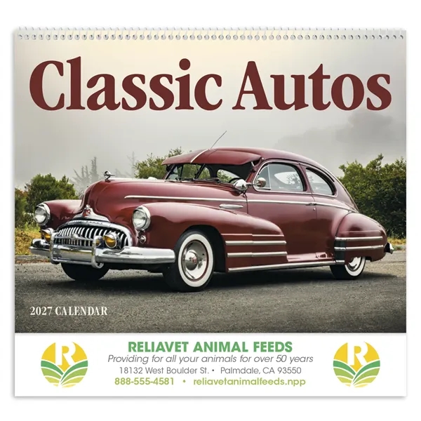 Classic Autos - Spiral... from ASI 40480 Koozie Group / Norwood Triumph Calendar