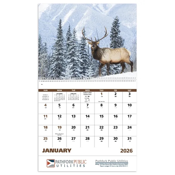 Wildlife Portraits - Spiral... from ASI 40480 Koozie Group / Norwood Triumph Calendar