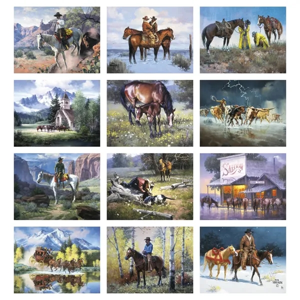 Western Frontier - Spiral... from ASI 40480 Koozie Group / Norwood Triumph Calendar