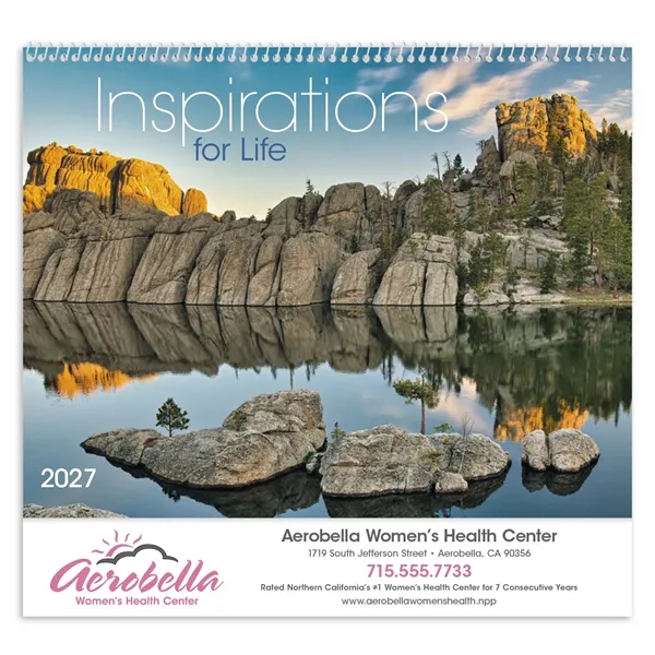 Inspirations for Life - Spiral... from ASI 40480 Koozie Group / Norwood Triumph Calendar