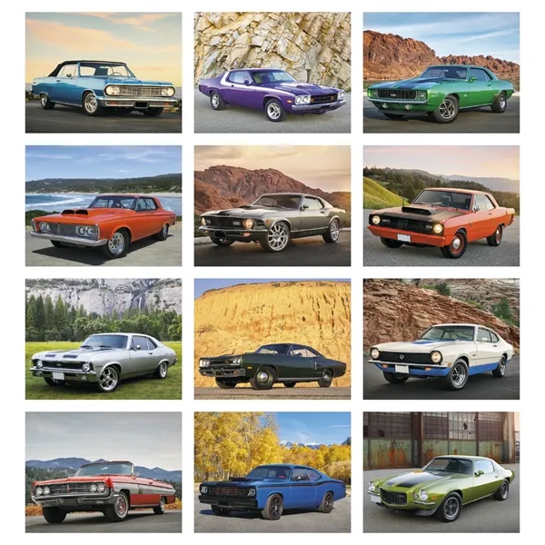 Muscle Thunder - Stapled... from ASI 40480 Koozie Group / Norwood Triumph Calendar