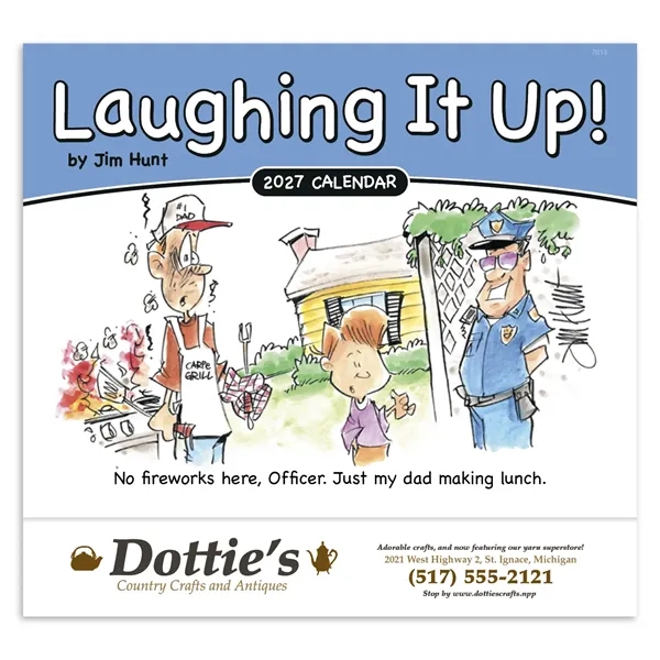 Laughing It Up - Stapled... from ASI 40480 Koozie Group / Norwood Triumph Calendar