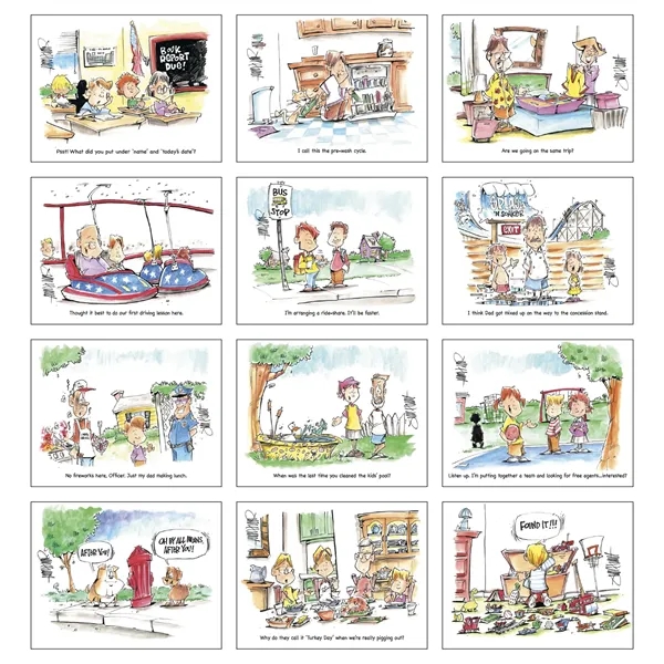 Laughing It Up - Stapled... from ASI 40480 Koozie Group / Norwood Triumph Calendar