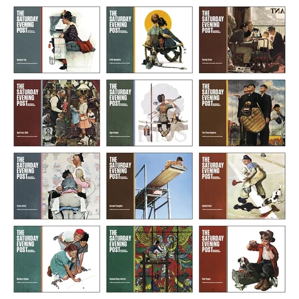 The Saturday Evening Post - Stapled... from ASI 40480 Koozie Group / Norwood Triumph Calendar