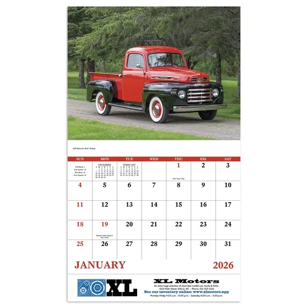 Treasured Trucks - Stapled... from ASI 40480 Koozie Group / Norwood Triumph Calendar