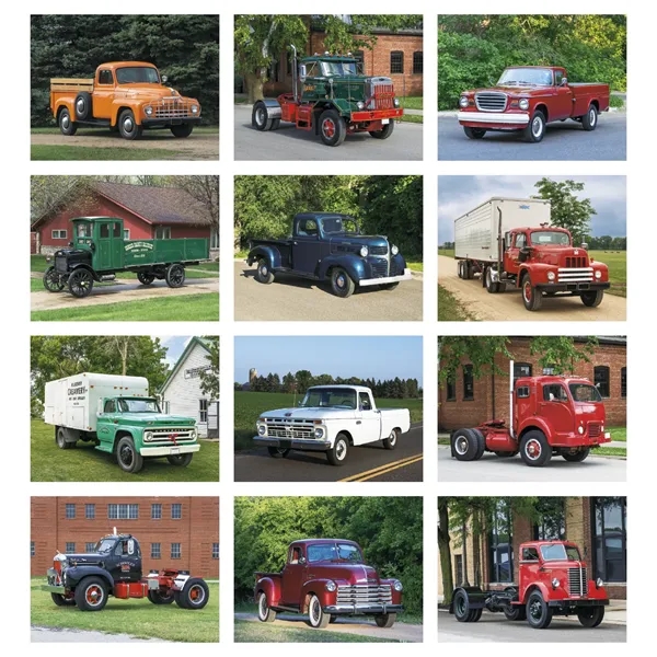 Treasured Trucks - Stapled... from ASI 40480 Koozie Group / Norwood Triumph Calendar