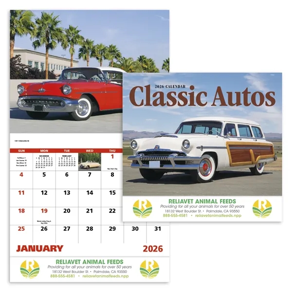Classic Autos - Stapled... from ASI 40480 Koozie Group / Norwood Triumph Calendar
